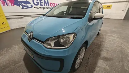 Used VW up! Move 60 HP (44 kW) 2016 Blue Hatchback