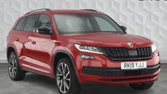 Red Used 2019 Skoda Kodiaq SportLine SUV | £22,091 (Fair price)