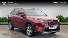 Red Used 2020 Toyota RAV4 Hybrid SUV | £28,012 (Fair price)