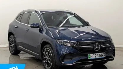 Begagnad Mercedes EQA250+ AMG Line Premium 139 kW (190 HK) 2023 Blå SUV