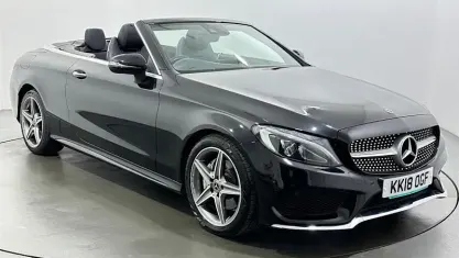 Begagnad Mercedes C200 AMG line 184 HK (135 kW) 2018 Svart Cab