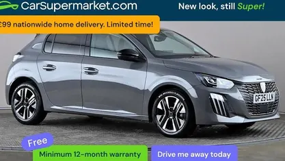 Used Peugeot 208 Allure 101 HP (74 kW) 2025 Grey Hatchback