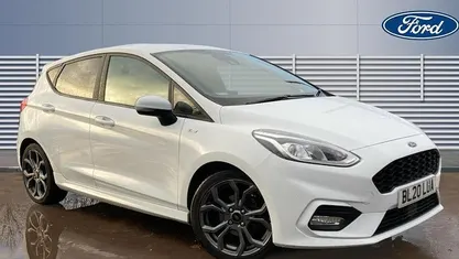 Frozen white (premium paint) Used 2020 Ford Fiesta ST-Line Hatchback | £11,799 (Fair price)