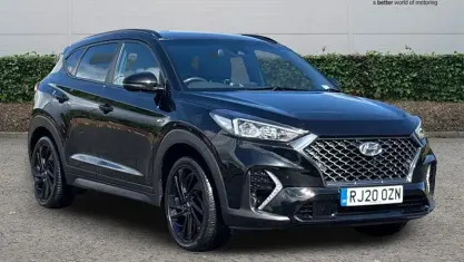 Used Hyundai Tucson N Line 136 HP (100 kW) 2020 Black SUV