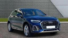 Blue Used 2022 Audi Q5 S-Line SUV | £30,995 (Fair price)