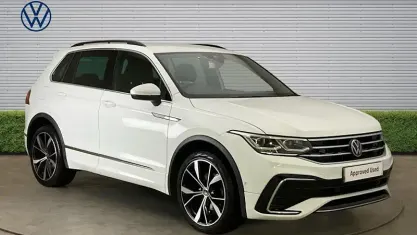 Used VW Tiguan R-line 150 HP (110 kW) 2023 White SUV