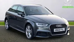 Grey Used 2018 Audi A3 Sportback S-Line Hatchback | £15,399 (Fair price)