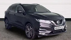 Black Used 2018 Nissan Qashqai N-Connecta SUV | £10,450 (Fair price)