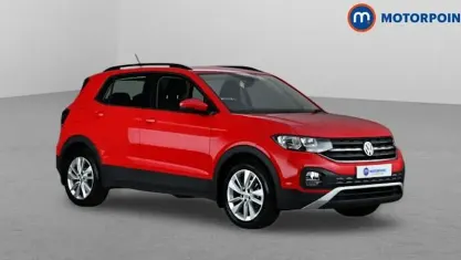 Used VW T-Cross SE 116 HP (85 kW) 2020 Red SUV