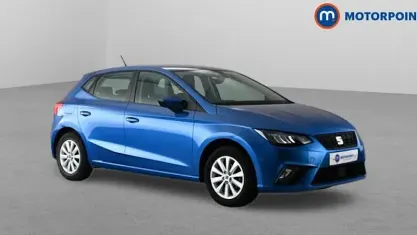 Used Seat Ibiza SE 80 HP (58 kW) 2023 Blue Hatchback