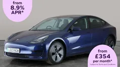Blue Used 2023 Tesla Model 3 RWD Sedan | £22,419 (Fair price)
