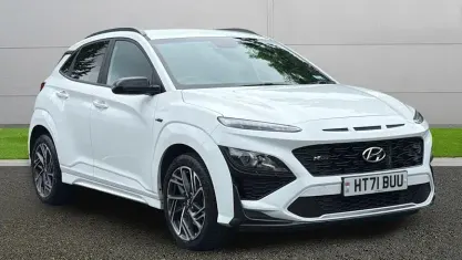 Used Hyundai Kona N Line 120 HP (88 kW) 2022 White SUV