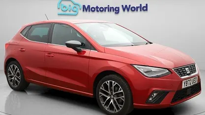 Begagnad Seat Ibiza XCELLENCE 110 HK (80 kW) 2023 Röd Halvkombi