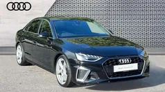 Black Used 2021 Audi A4 S-Line Sedan | £22,420 (Fair price)