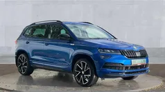 Blue Used 2021 Skoda Karoq SportLine SUV | £21,000 (Fair price)