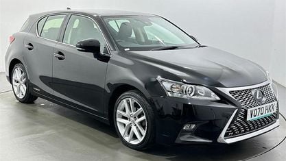 Second-hand Lexus CT200h 136 CP (100 kW) 2020 Negru Hatchback