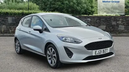 Used Ford Fiesta Trend 101 HP (74 kW) 2021 Silver Hatchback