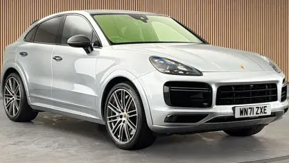 Used Porsche Cayenne Turbo 551 HP (405 kW) 2021 Dolomite silver SUV