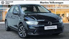 Black Used 2021 VW Polo Life Hatchback | £13,995 (Fair price)