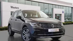 Black Used 2021 VW Tiguan Elegance+ SUV | £24,890 (Fair price)