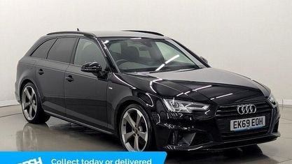 Używany Audi A4 Black Edition 190 KM (139 kW) 2019 Czarny Kombi
