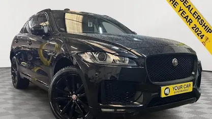 Black Used 2020 Jaguar F-Pace Chequered Flag SUV | £20,000 (Good price)