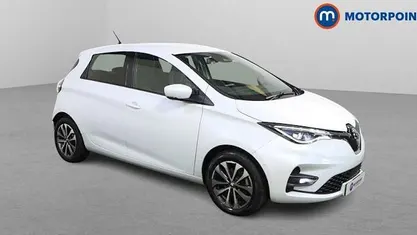 Used Renault Zoe GT-Line 100 kW (136 HP) 2022 White Hatchback