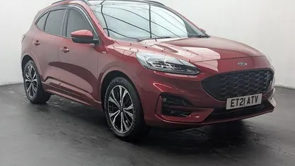 Red Used 2021 Ford Kuga ST-Line X SUV | £16,050 (Fair price)