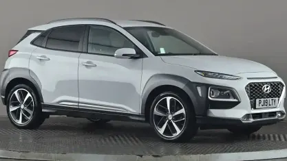 Second-hand Hyundai Kona Premium 177 CP (130 kW) 2019 Alb SUV