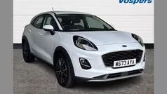 White Used 2023 Ford Puma Titanium SUV | £16,350 (Fair price)