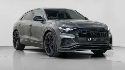 Used Audi Q8 Black Edition 340 HP (250 kW) 2022 Grey SUV
