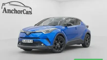 Used Toyota C-HR 122 HP (89 kW) 2019 Blue SUV