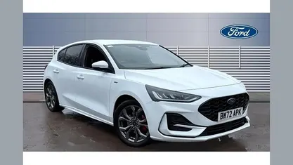 White Used 2023 Ford Focus ST-Line Hatchback | £14,763 (Fair price)