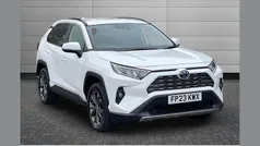 White Used 2023 Toyota RAV4 Hybrid Design SUV | £27,399 (Good price)