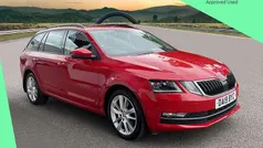 Velvet red metallic Used 2019 Skoda Octavia SE L Estate | £9,695 (Fair price)