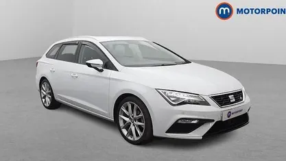 Used Seat Leon FR 131 HP (96 kW) 2019 White Estate