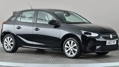 Used Vauxhall Corsa Design Edition 101 HP (74 kW) 2023 Black Hatchback