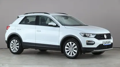 Used VW T-Roc SE 150 HP (110 kW) 2020 White SUV