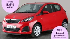 Red Used 2021 Peugeot 108 Active Hatchback | £8,803 (Fair price)