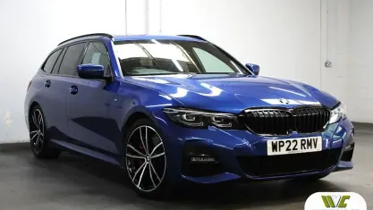 Used BMW 320 M Sport 184 HP (135 kW) 2022 Blue Estate