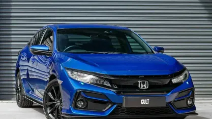 Used Honda Civic Sport 182 HP (133 kW) 2021 Blue Hatchback