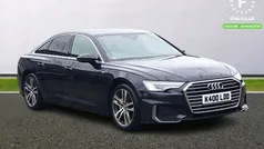 Blue Used 2020 Audi A6 S-Line Sedan | £21,599 (Good price)