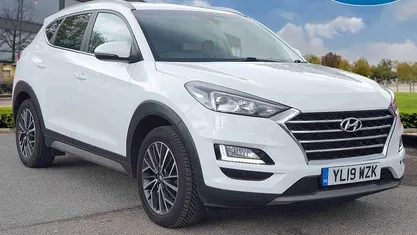 Used Hyundai Tucson Premium 177 HP (130 kW) 2019 White SUV