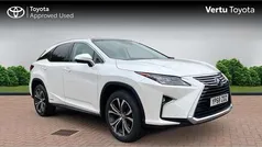 White Used 2018 Lexus RX450h Luxury Line SUV | £23,542 (Fair price)