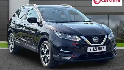 Used Nissan Qashqai N-Connecta 160 HP (117 kW) 2021 Black SUV