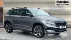Grey Used 2022 Skoda Karoq SportLine SUV | £23,816 (Fair price)
