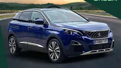 Blue Used 2018 Peugeot 3008 Allure SUV | £11,300 (Fair price)