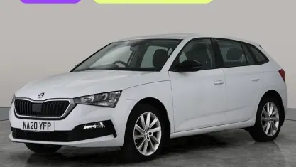 Usado Skoda Scala SE 116 HP (85 kW) 2020 Branco Citadino