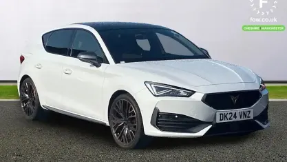 Used Cupra Leon VZ2 245 HP (180 kW) 2024 White Hatchback