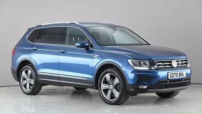 Used VW Tiguan Allspace Match 150 HP (110 kW) 2021 Blue SUV